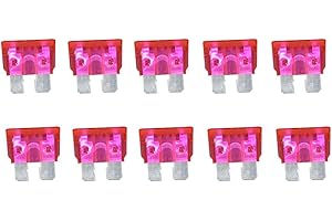 CNLW 10PCS 50A Medium size Auto fuse, Automotive Fuses Blade,The fuse Insurance insert The insurance of xenon lamp piece Lights Fuse
