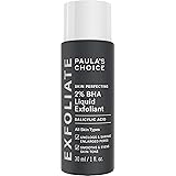 Paula's Choice Skin Perfecting 2% BHA Liquid Exfoliant - Salicylic Acid Peel for Face - Blackhead, Whitehead & Blemish Exfoliator - Combination to Oily & Acne Prone Skin - 30 ml