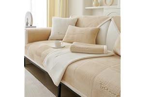 ‎WYJHNLBEDC WYJHNLBEDC Sofa/Couch überzug/überwurf, Sofa überwurfdecke, Warmer Super Weicher Fleecedecke Sofabezug für Sofa L Form/U Form/Ecksofa 3/2/1 Sitzer, Sofaschutz Hund Kratzschutz Katze 70x120cm