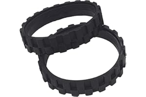MEROM Llantas para Robot de Limpieza Antideslizante Firma Durable Usable para IROBOT ROOMBA Series 500 600 700 800 900 Dos Neumáticos por Paquete Fácil de Reemplazar