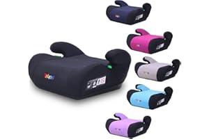 YALION Kindersitzerhöhung Sitzerhöhung Auto Kinder Kinderautositze Sitzerhöhungen- Kindersitz/Autositz für Kinder (Black-A1)