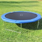 Songmics® Trampolin Randabdeckung 30 cm Breit Federabdeckung Randschutz Ø 244cm 305cm 366cm 100% UV-beständig Reißfest - 4