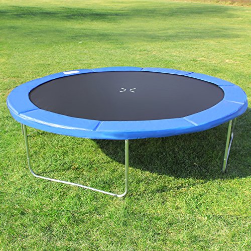 Songmics® Trampolin Randabdeckung 30 cm Breit Ø 244cm 305cm 366cm 100% UV-beständig Reißfest Federabdeckung Randschutz - 4