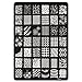 Perfect Summer Nail Art Image Plate + Nail Stamper Stamping + Scraper + 15ml White Color Peel Off Liquid Tape Base Coat Protect Skin DIY Manicure Kit Tools