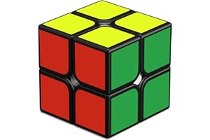 ROXENDA Cubo di Velocità 2x2, QiDi 2x2x2 Speed Cube Sticker Super-Durevole con Colori Vivaci (2x2x2)