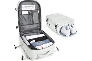 BJLFS Mochila Viaje Cabina Avion 40x20x25 para Ryanair maletas de viaje cabina avion Bolsa de Cabina 45x36x20 para EasyJet Equipaje de Mano Cabina Avion Mochila de Senderismo