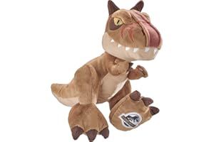 Schmidt Spiele Jurassic World Pluszak Dinozaur, Brązowy, 27 cm