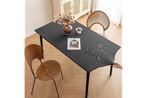 Mateju Exterior Mantel Mesa Rectangular, Mantel Antimanchas Manteles Impermeable, Borde Elástico Lavable Manteles de Mesa para Cocina Comedor Fiestas Picnic (Gris,70x120cm)