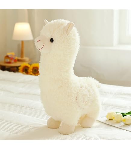 Peluche De Llama De Felpa De 46 Cm | Cuotas Sin Interés