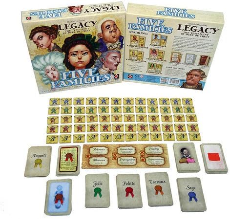 Wydawnictwo Portal POP00353 Legacy Five Families Expansion Game Accessory
