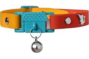 Kittyrama Katzen und Kätzchenhalsbänder. Wie in Vogue gesehen. Preisgekrönt. Vom Tierarzt genehmigt. Breakaway, hypoallergen, bequem und weich. Copacabana. Andere Stile verfügbar