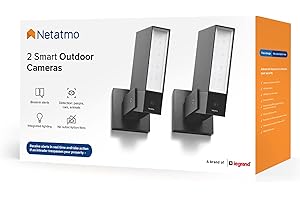 Netatmo Outdoor Pack 2 Kamera, Czarny, ‎5 x 11 x 20 cm; 3,15 kg