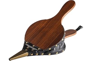 Tebery 17 "x 7,5" soufflets en bois soufflets soufflets, souffleur au coin du feu plus léger, soufflet d'air en bois, marron, marron