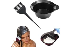 SETABLU Set per Tinta Capelli, con Pennello e Ciotola DIY, per Saloni e Fai da te, Kit Colore Capelli, Set per Tintura Colorazione