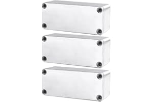 Mintice 3 X Pro 1590A Style 92x38x31mm Aluminum Metal Stomp Box Case Enclosure Guitar Effect Pedal