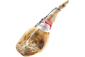 ESCAMEZ Jamon Serrano ETG Reserva C/P | Perniles de 8 a 9 kilos | Premiado al mejor Jamón 2020 | Jamón Serrano de Curación Superior a 20 meses | Sin Gluten