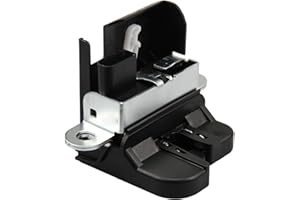 Knocery Serrure de Coffre, Loquet Verrou de Hayon pour Touran Golf 5 6 Passat B6 B7, Loquet de Hayon Arrière Actionneur OEM 5K0827505A 1T0827505H 1K6827505E