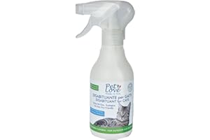 PET LOVE Spray Disabituante Repellente Anti Urina per Gatti - da Interno o Esterno - 350 ml