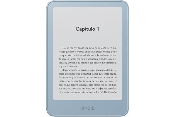 Amazon Kindle (última generación): más fino, con nuevo diseño de aluminio y pantalla de 6", sin publicidad | 32 GB | Sin publicidad | Aluminio Azul Alpino
