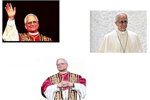 BLUSUPERSHOP Recibirás 3 imanes con el papa León XIV de 5 x 7 cm, recuerdo del santo padre papa Robert Frances Prevost