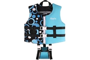 Boglia Bambino Swim Vest, Floaties per i più piccoli, Kid Vest Floation costume da bagno costume da bagno con la cinghia di sicurezza regolabile per bambini unisex