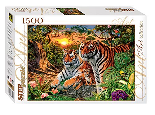 Jigsaw Puzzle 1500 pieces - How many Tigers?