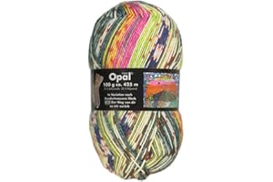 Frida's Wollhaus Opal 100 g Hundertwasser Sockenwolle 4-fach Strümpfe Socken Stricken 24 Farben (2107 | Der Weg von dir zu mir zurück)