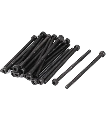 Lot De 50 Vis M3 X 50 Mm - Tête Hexagonale (Socket Cap) - Pas De 0.5 Mm - Uxcell
