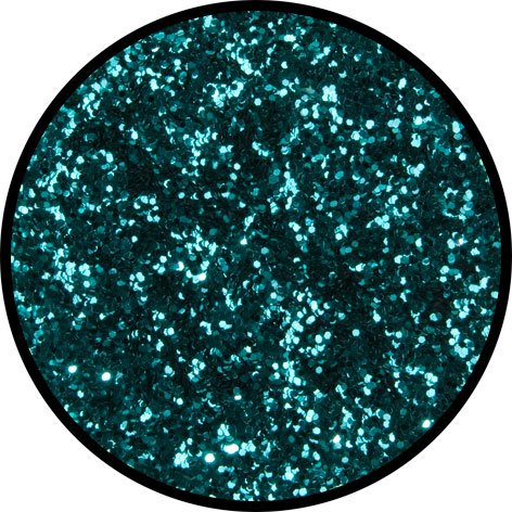 Preisvergleich Produktbild Eulenspiegel 902769 - Profi Effekt Polyester-Streuglitzer - Türkis - 2g