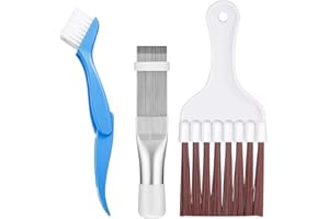 KARELLS Condenser Cleaning Comb, Air Conditioning Comb, Pack of 3 Air Conditioning Slats Comb, Condenser Comb Dryer Aeg, Air Conditioning Slats Comb, for Cleaning Air Conditioners, Refrigerators, Evaporators