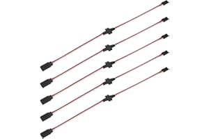 INJORA Magnetic Snap-on JR Extension Cable for RC Models