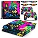 Produktbild Schützende PS4 Haut Aufkleber Aufkleber für Sony Playstation 4 Konsole und Wireless Controller mit 4 LED-Lichtleisten Bunte Malerei