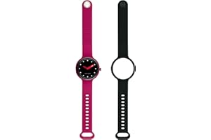 Orologio HIP HOP DONNA HERO.NEXT quadrante MONO-COLORE NERO movimento SMARTWATCH SMARTMODULE e CINTURINO SILICONE FUCSIA, NERO HWU1196