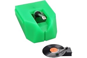 SANTUO Record Player Needle Replacement Compatible With AT-VMN95E Elliptical Moving Magnet Stylus VMN95E VM95 Series Elliptical Replacement Audio Technica Stylus