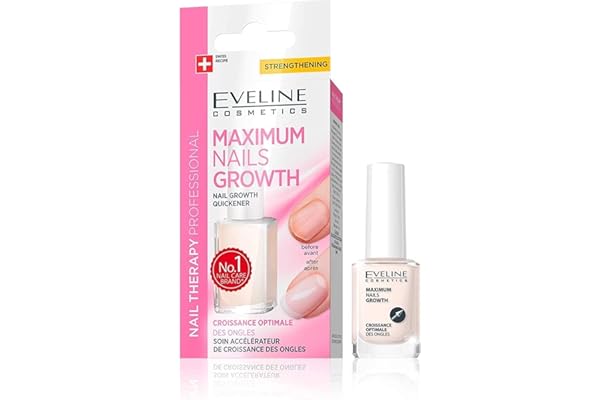 Eveline Cosmetics Soin Accélérateur De Croissance D’Ongles - 12 Ml, (Lot 1)