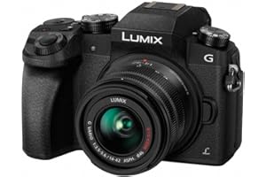 Panasonic DMC-G7KEB-K - Cámara Evil de 16 MP (Pantalla 3", 4K, Sensor Mos, 14-42 mm, F3.5-5.6), Negro