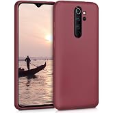 Microsonic Matte Silicone Xiaomi Redmi Note 8 Pro i&ccedil;in Kılıf Mor [Redmi Note 8 Pro ile Uyumlu Kılıf - Mor]