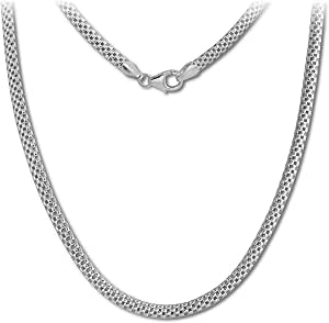 Silver, Necklace 925 Silver with Chain 