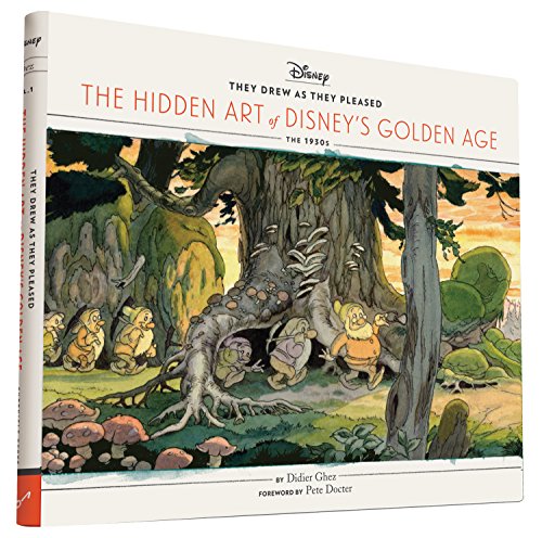 Book's Cover of They Drew As They Pleased The Hidden Art of Disneys Golden Age The 1930s