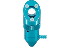 Cloudray Cabeza láser de CO2 Laser Head asistencia de aire para láser asistencia de aire para láser k40 air assist laser engraver K40 diámetro de lente 15 / 18mm longitud focal 50,8mm espejo 20mm