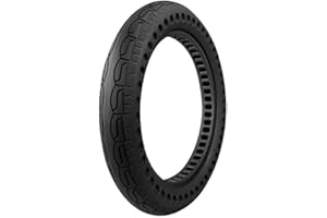 Boca Dream Pneu Plein Increvable 12 Pouces (12x2.125) pour Draisienne - Pneu Antidérapant, Solide et Durable (12x2.125)