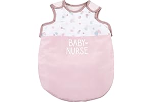 Smoby - Baby Nurse - Turbulette - Jouet pour Poupons et Poupées Jusqu'à 42 cms, Non Inclus - Gigoteuse en Tissu - A Partir de 18 Mois