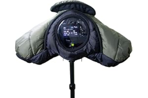 CamRebel Copertura impermeabile per fotocamere DSLR calda e resistente al freddo, a prova di neve o rumore, da 124-70mm a 70-200mm