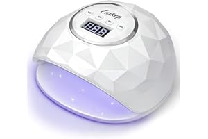 Easkep UV Lampe Nägel, 86 W UV Lampe für Gelnägel, Nageltrockner Led Lampe Nägel mit 4 Timer, Nalgellampe für Gelnägel