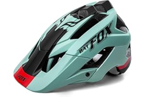 Leoyee Casque de vélo Taille réglable 56-62cm Casque de vélo Hommes Femmes Adultes Casque VTT avec visière Amovible
