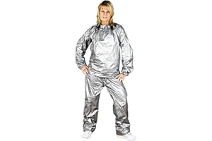 ‎MOVIT MOVIT Schwitzanzug, frei von Schwermetallen und Phthalaten, CTI geprüft, 2-teilig, Unisize, Sauna Suit
