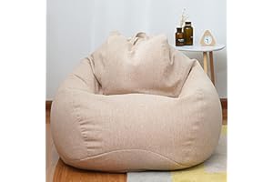 Highdi Kids Bean Bag without Filling, Gaming Children's Bean Bags Chair for Boys and Girls, Poly Cotton Small Living Room Toddler Bean Bag Indoor Outdoor