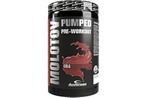 Anderson Integratore Molotov Pre-Workout Energetico con Carboidrati, Cola - 600g