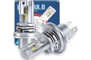 SageSunny H4 Bi LED Lampadina faro per auto 6000K bianco 50W 12000lm, HB2 9003 LED anabbaglianti e abbaglianti, lampadina di ricambio per alogena e xeno - 3 anni di garanzia