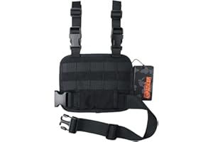 ‎EXCELLENT ELITE SPANKER EXCELLENT ELITE SPANKER Tactical MOLLE Drop Leg Platform Universal Drop Leg Panel with Adjustable Belt and Thigh Straps
